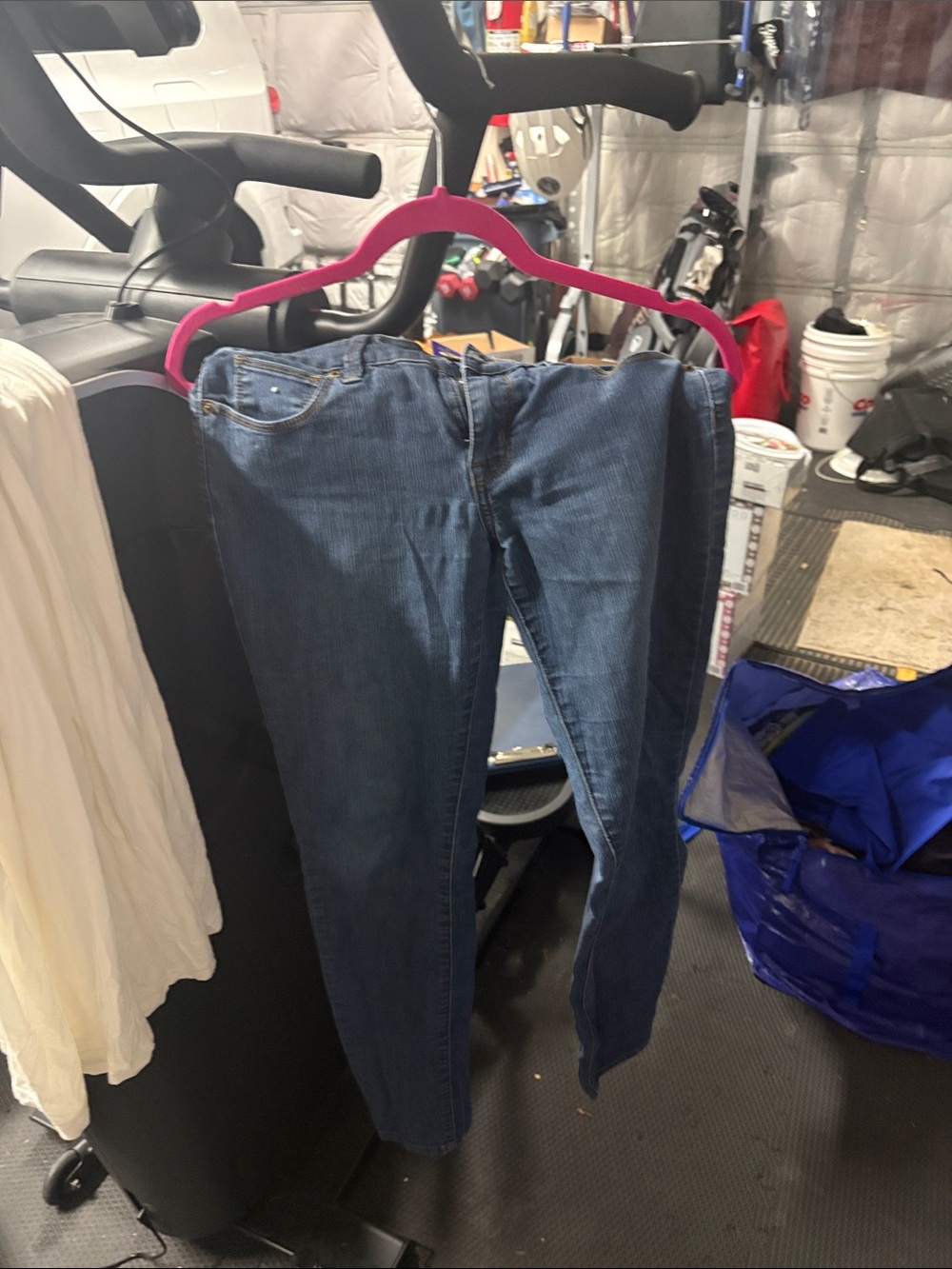 The Limited Dark Blue Skinny Jeans